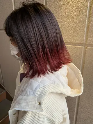ミディアム カラー Joule 大分メンズのヘアスタイル