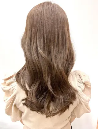 セミロング カラー 透明感カラー ゆうだいのヘアスタイル