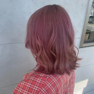 ミディアム カラー ヘアアレンジ like みやびのヘアスタイル
