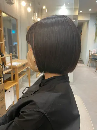 ショート 🌈ショートボブ⚪︎ 暖色🌈村山武史のヘアスタイル