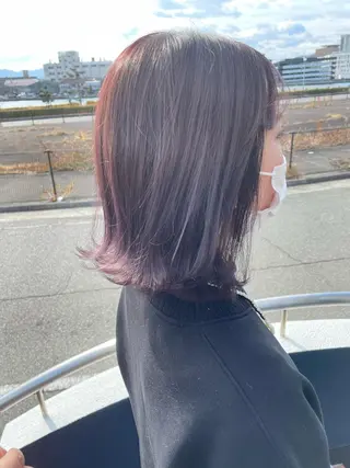 ミディアム 大嶋 宏隆のヘアスタイル