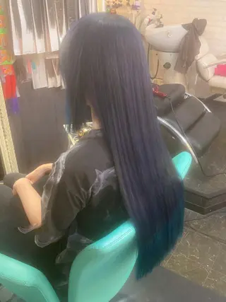 ロング カラー Kimura Shinyaのヘアスタイル