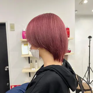 ショート カラー カットモデル募集🐺 らいと💎のヘアスタイル