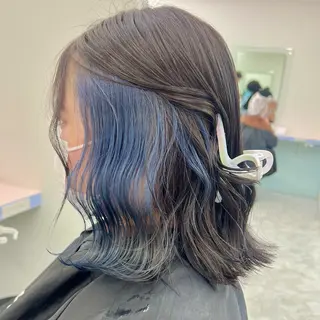 ショート カラー 韓国スタイル🇰🇷 トレンドレイヤー🪡のヘアスタイル