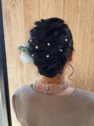 ヘアアレンジ 岡村 真子のヘアスタイル