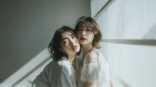 ミディアム カラー パーマ 外国人風ヘア/ 髪質改善/ayacaのヘアスタイル