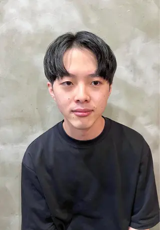 ショート メンズ 木村陸弥 似合わせ 透明感カラー🌿のヘアスタイル