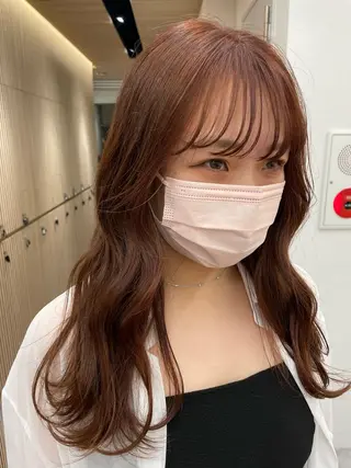 ロング カラー パーマ ヘアアレンジ レイヤー縮毛矯正 ささきすずね💗のヘアスタイル