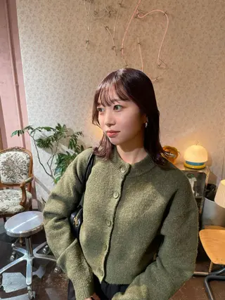 カラー アラマキ フウカのヘアスタイル