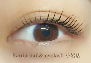 マツエク・マツパ Rairia nail&eyelash所属・Rairia CHIKAのマツエク・マツパデザイン