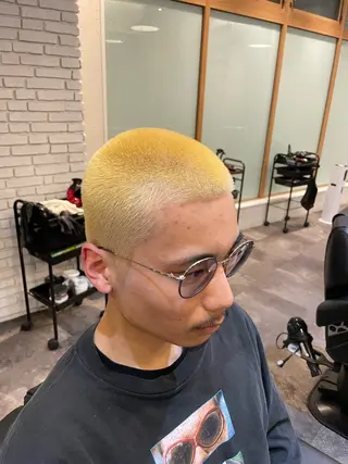 ショート メンズ smilehair国分寺店所属・💈barber 中根 龍星のヘアスタイル