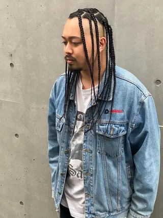 ショート カラー パーマ ヘアアレンジ メンズ キッズ ネイル マツエク・マツパ 中元 淳のヘアスタイル