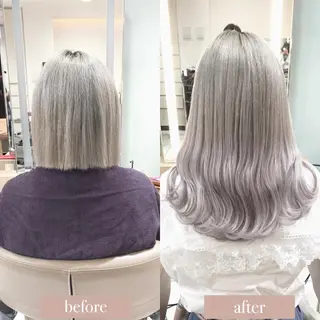 ロング カラー エクステ　ユノキ リョウタのヘアスタイル