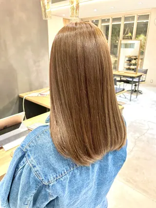 ロング カラー 名古屋/縮毛矯正/ 島原 由璃のヘアスタイル