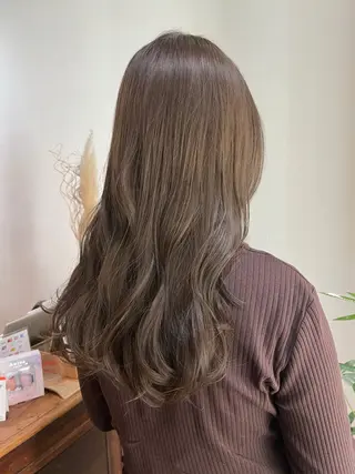 ロング カラー KANO🌷 ブリーチなしカラーのヘアスタイル