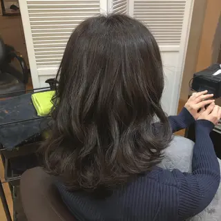 ミディアム カラー ✂️Fan.ray 店長✂️木谷宏夢のヘアスタイル