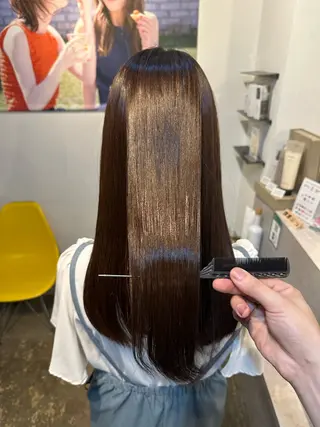 ロング ボブ/ぱつっとボブ/ 谷口 海星のヘアスタイル