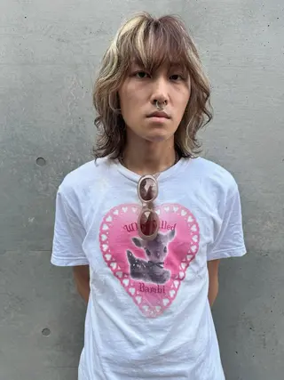 セミロング メンズ 神田橋 翔太郎のヘアスタイル