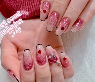 ネイル west coast スカルプ専門店のネイルデザイン