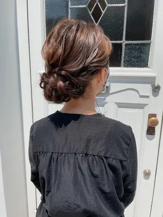 ヘアアレンジ h a k u 大倉 卓人のヘアスタイル