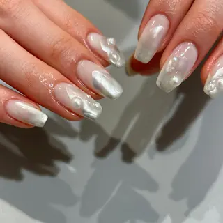 ネイル NINEnami ニュアンスネイルのネイルデザイン