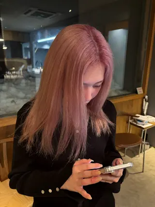 ロング カラー duft. Natsuneのヘアスタイル