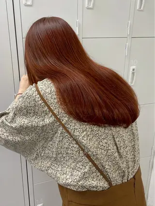 セミロング momoa/名古屋 /透明感カラーのヘアスタイル