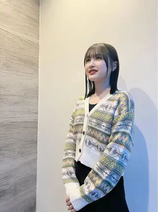 ミディアム カラー 小顔ショート🌿 Say.石川葵のヘアスタイル