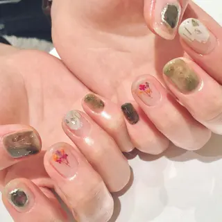 ネイル 山藤 萌永のネイルデザイン