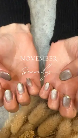 ネイル Seemly 千田町店所属・フラワーパラジェル 🌸シームリーエミのネイルデザイン