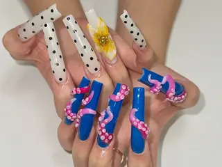 ネイル ONIKA Nail 青山通り店所属・ONIKA Nail 表参道A4🦋2分のネイルデザイン