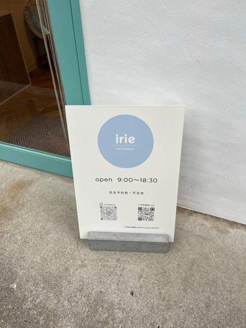 irie hair &　eyelashの内観・外観1