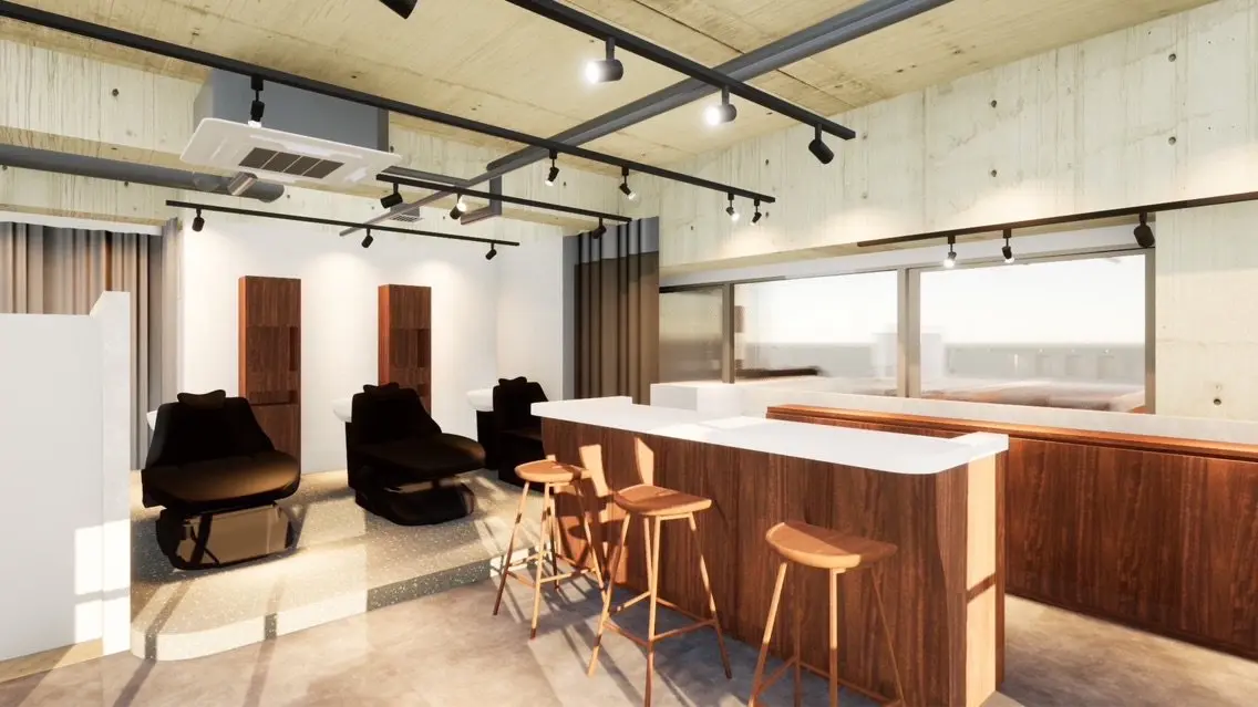 髪質改善lab.em.梅田店の内観・外観1