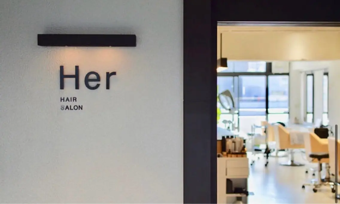 Her hair salonの内観・外観1