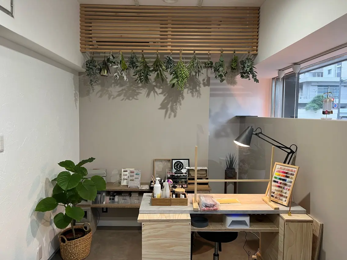 A/gan nailsalonの内観・外観1