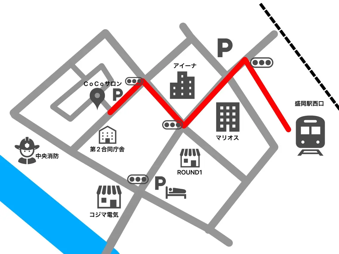 盛岡cocoサロンの内観・外観2
