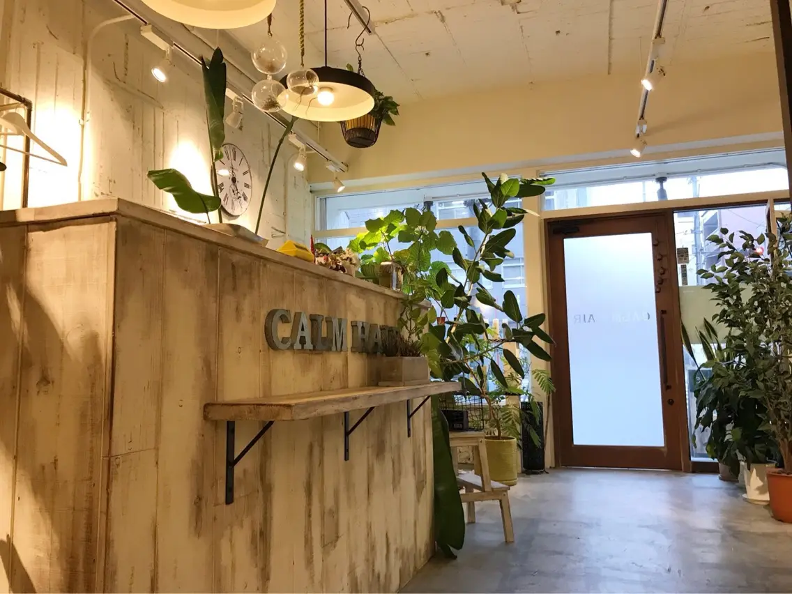 CALMHAIRの内観・外観1