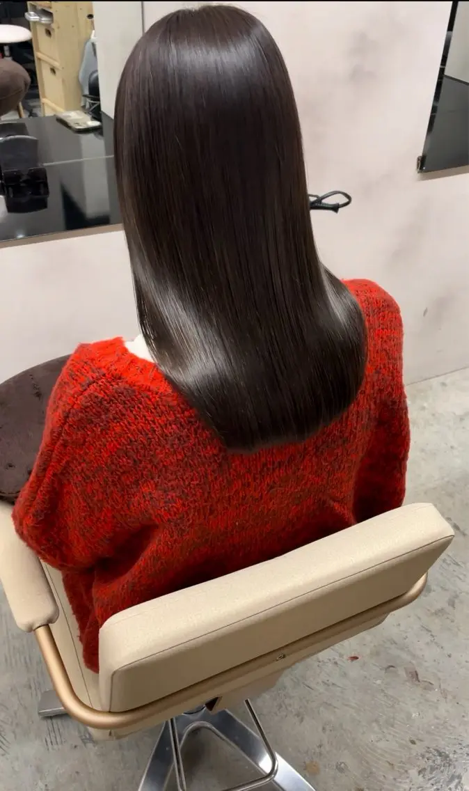 ロング カラー パーマ ヘアカラー 縮毛矯正 木村 蓮のヘアスタイル