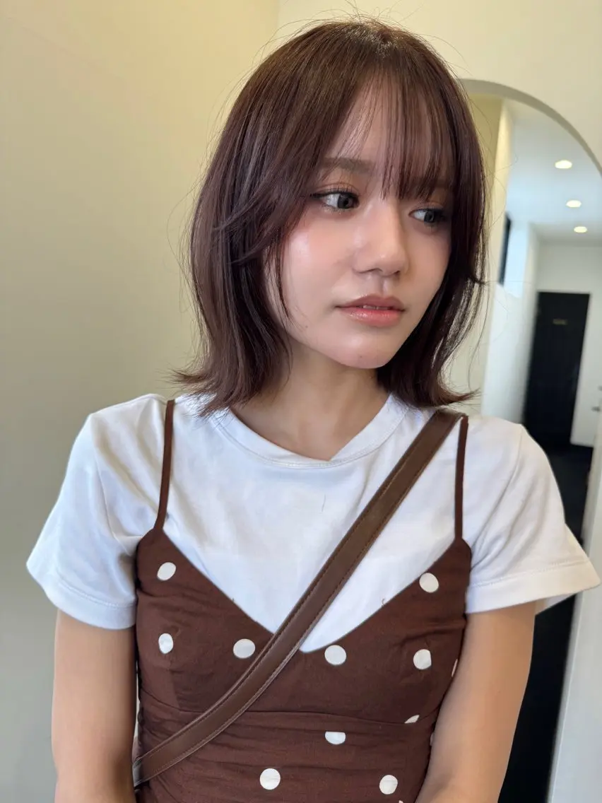 ミディアム ヘアカラー 🌟鍋田 友洋🌟のヘアスタイル