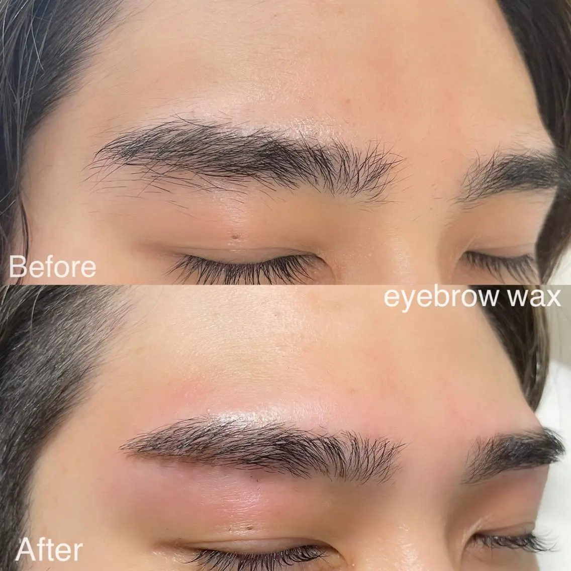 アイブロウ メンズアイブロウ ワックス脱毛 眉カット Moyu eyelashのマツエク・マツパデザイン