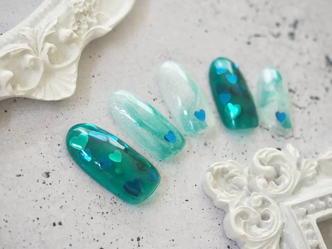 ネイル シンプルネイル nail salon treat あいのネイルデザイン