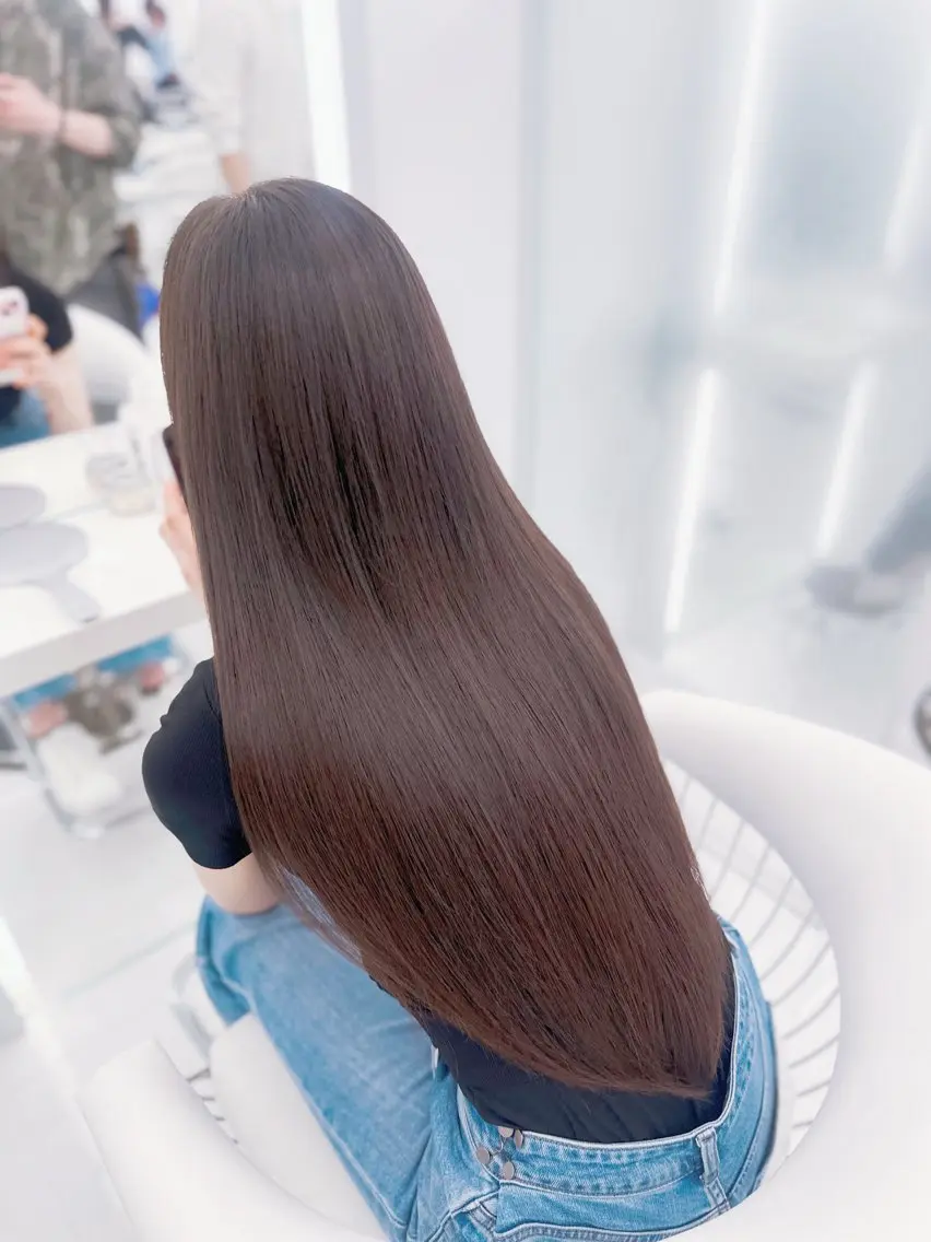 ロング COA🎀オギユリ /透明感カラー🫧のヘアスタイル