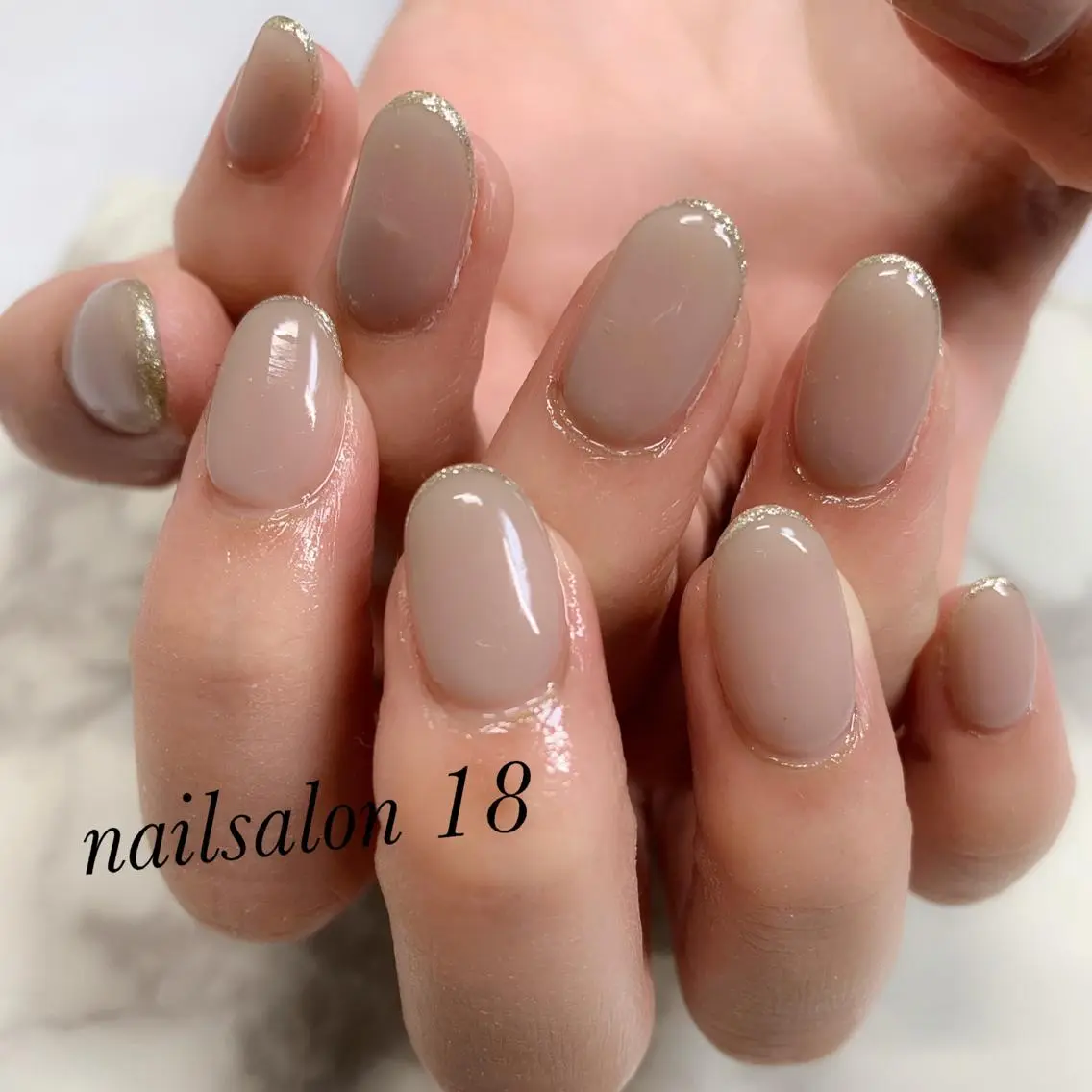 ネイル ラメ(グリッター) ハンドネイル nail salon 18.のネイルデザイン