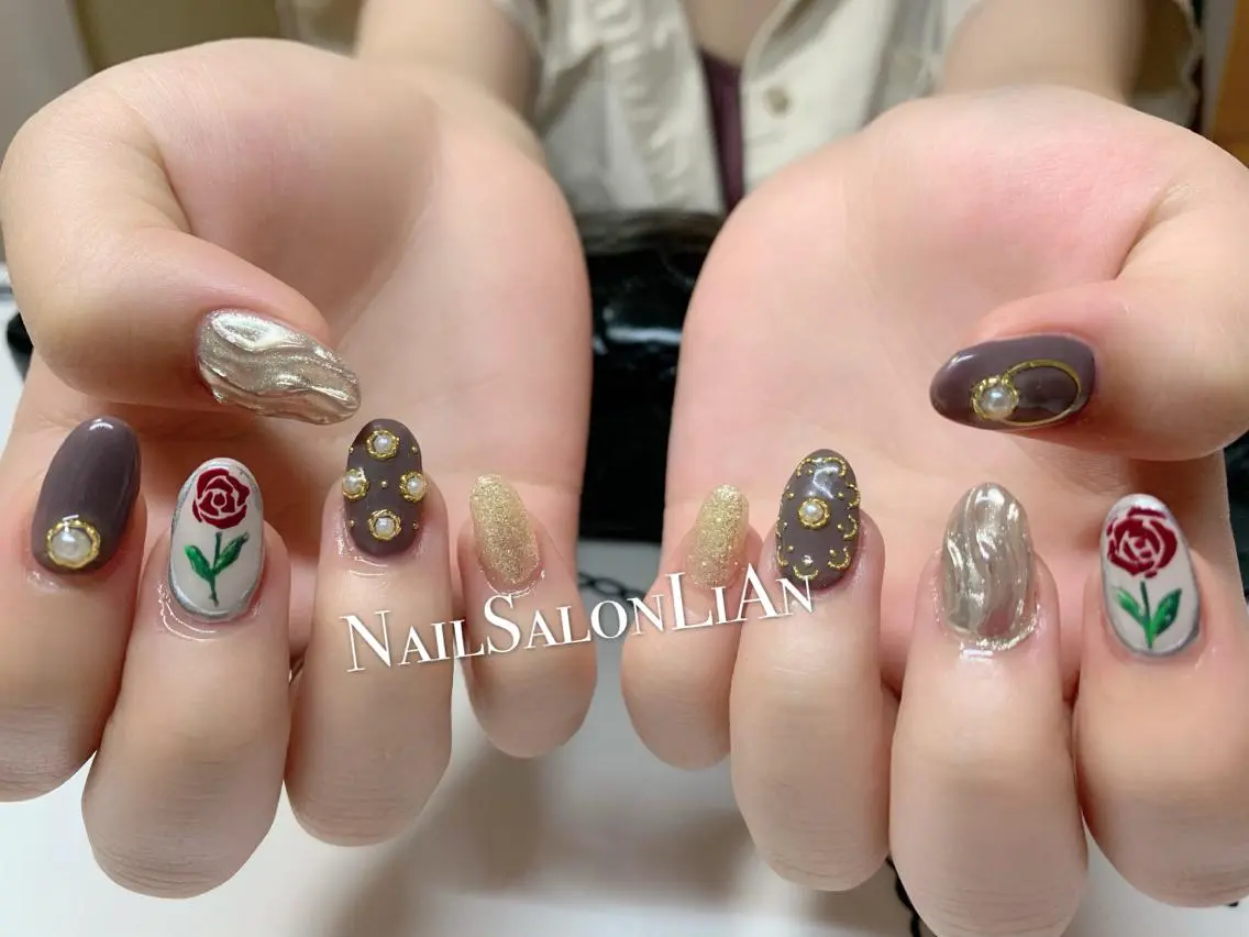 ネイル 持ち込み NailSalon LiAnのネイルデザイン