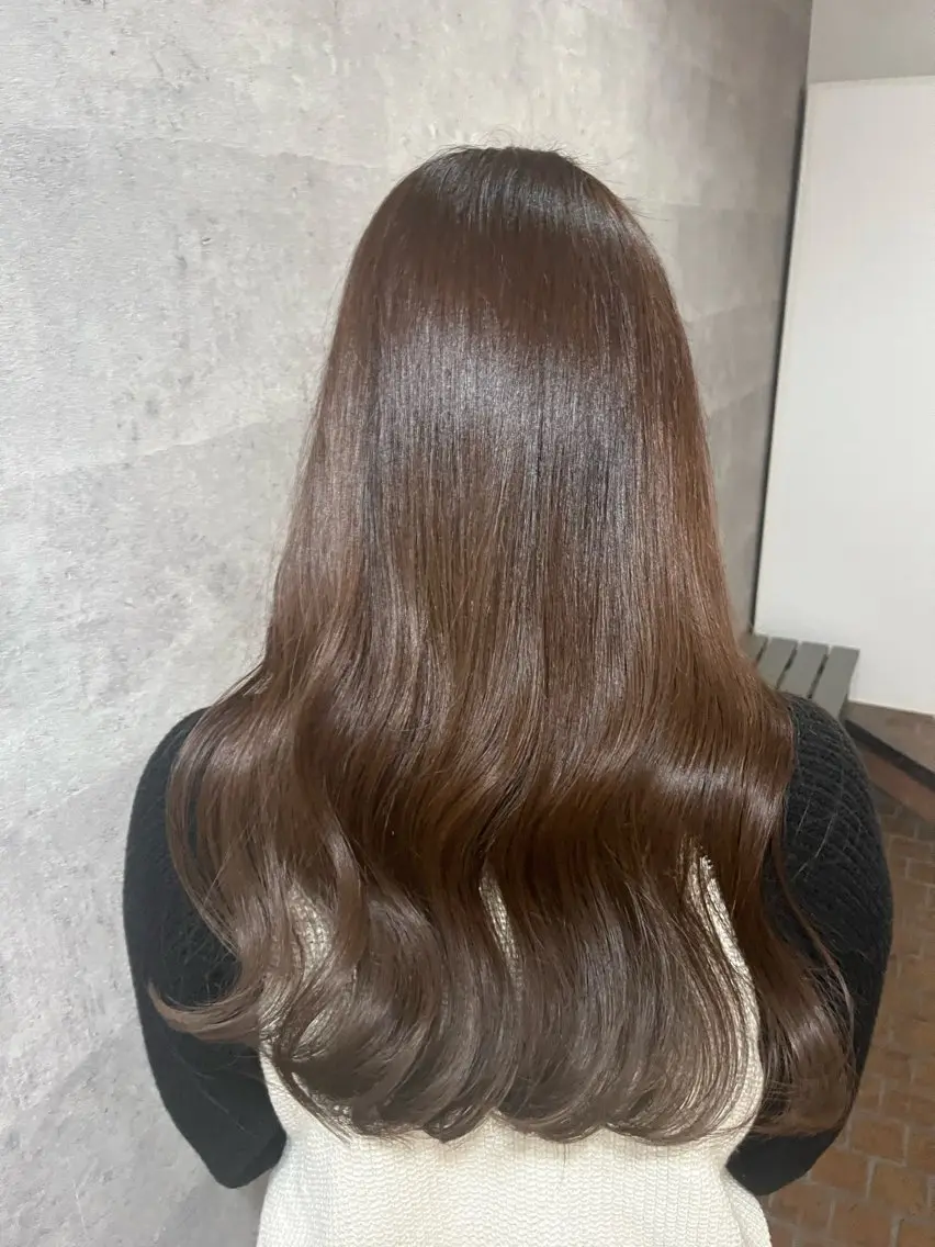 ロング ヘアカラー トリートメント Grow by NYNY 田代 紀恵のヘアスタイル