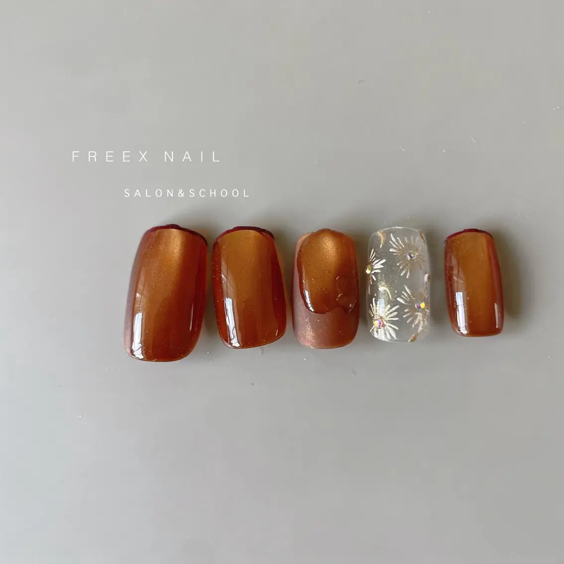 ネイル ハンドネイル ハンドケア freex nail /ニュアンス/個性派のネイルデザイン