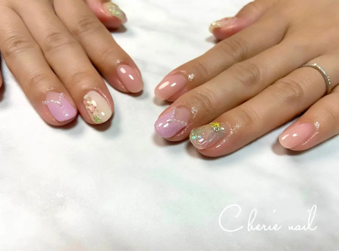 ネイル ハンドネイル Cherienail yunaのネイルデザイン