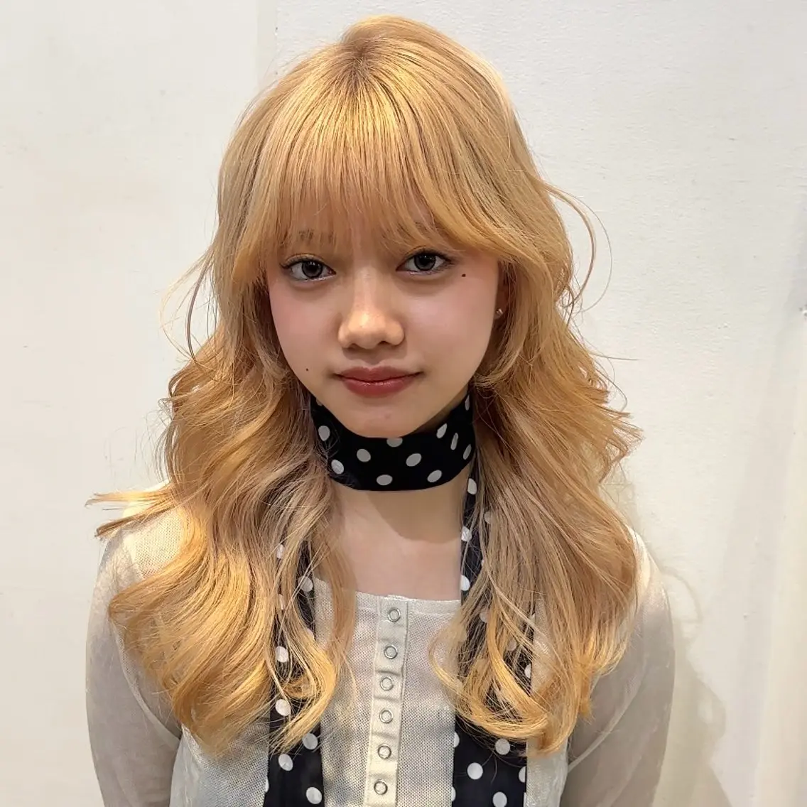 ロング ヘアカラー 🎀韓国ボブ/ハイト ーン/まりん🎀のヘアスタイル