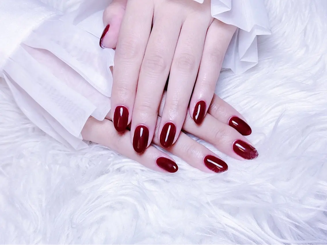 ネイル チークネイル 長さ出し フラワーネイル フレンチネイル ガーリー ハンドネイル NEW NAIL 池袋のネイルデザイン