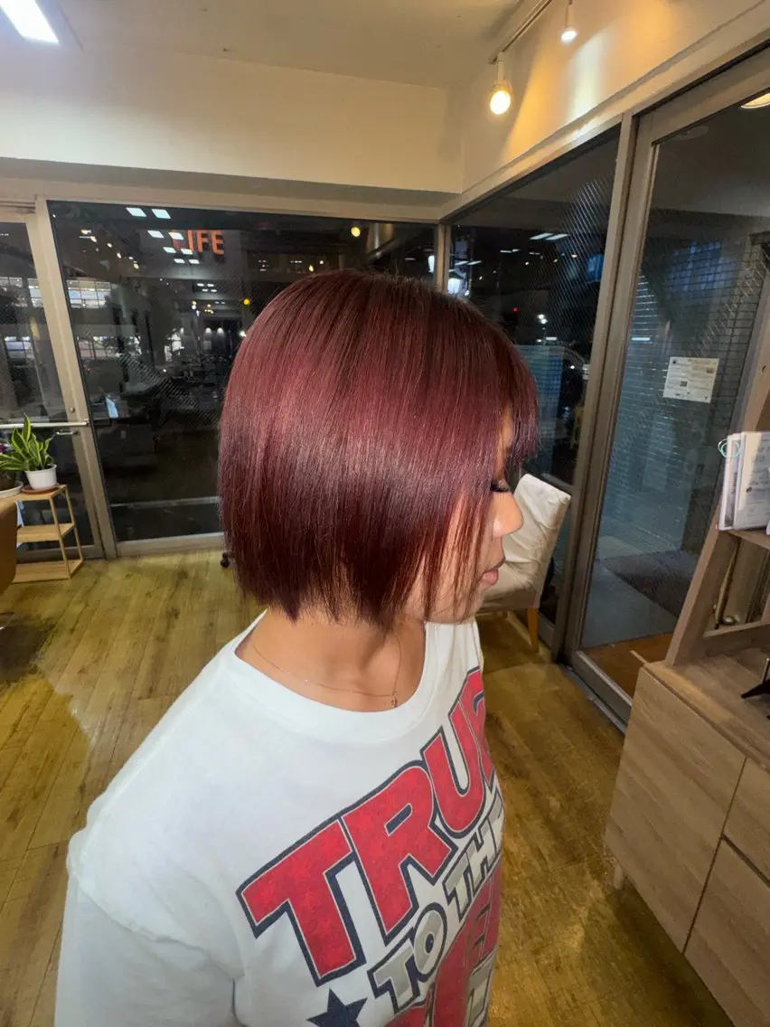 ショート 森 千明のヘアスタイル